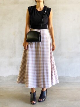 acco.mamaさん（レディース・160cm）の夏コーディネート