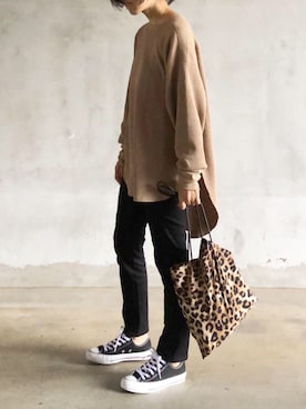 「acco.mama」｜acco.mamaさん（レディース・160cm）の秋コーディネート