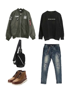 STYLEBLOCKさん（メンズ・174cm）の秋コーディネート