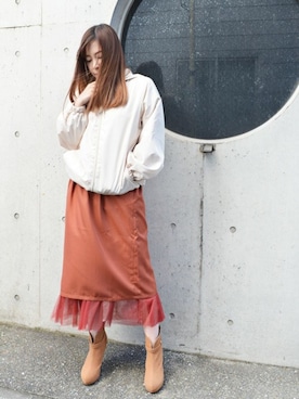 STYLEBLOCKさん（レディース・153cm）の冬コーディネート