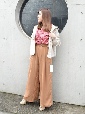 「STYLEBLOCK（スタイルブロック）のアイテム」を使った、STYLEBLOCKさん（レディース・153cm）の春コーディネート