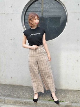 「STYLEBLOCK（スタイルブロック）のアイテム」を使った、STYLEBLOCKさん（レディース・164cm）の春コーディネート