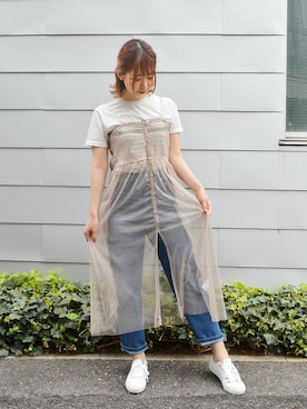 「STYLEBLOCK（スタイルブロック）のアイテム」を使った、STYLEBLOCKさん（レディース・164cm）の春コーディネート