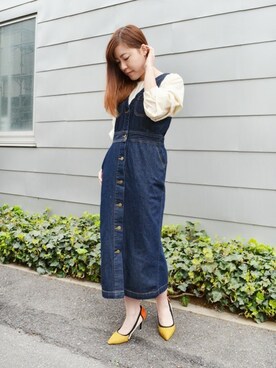 「STYLEBLOCK（スタイルブロック）のアイテム」を使った、STYLEBLOCKさん（レディース・153cm）の春コーディネート