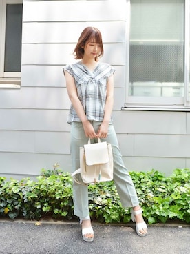 「STYLEBLOCK（スタイルブロック）のアイテム」を使った、STYLEBLOCKさん（レディース・164cm）の春コーディネート