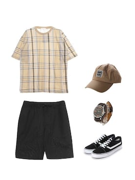 「STYLEBLOCK（スタイルブロック）のアイテム」を使った、STYLEBLOCKさん（メンズ・174cm）の春コーディネート