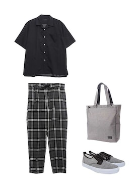 「STYLEBLOCK（スタイルブロック）のアイテム」を使った、STYLEBLOCKさん（メンズ・174cm）の春コーディネート