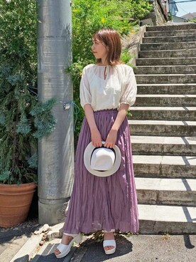 STYLEBLOCKさん（レディース・164cm）の夏コーディネート