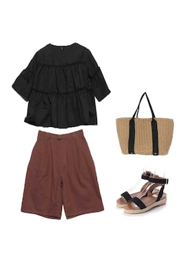 「ootd」｜STYLEBLOCKさん（レディース・160cm）の夏コーディネート