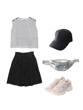 STYLEBLOCKさん(レディース・164cm)の夏コーディネート