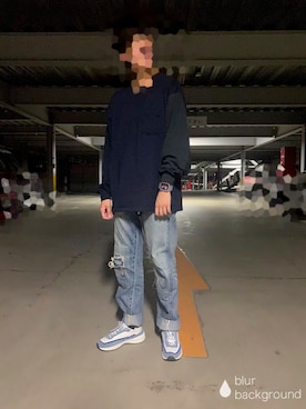 「A.P.C.（アーペーセー）のアイテム（スニーカー）」を使った、bauwuwuさん（メンズ・165cm）の秋コーディネート