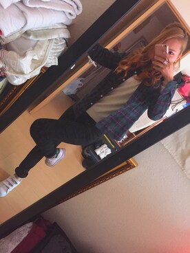 Rei Yonezawaさん（レディース・156cm）の春コーディネート