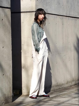 「UNITED ARROWS（ユナイテッドアローズ）のアイテム（オールインワン・サロペット）」を使った、HARAさん（レディース・170cm）の春コーディネート