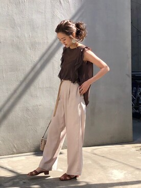 DouDou_serikaさん（レディース・167cm）の春コーディネート