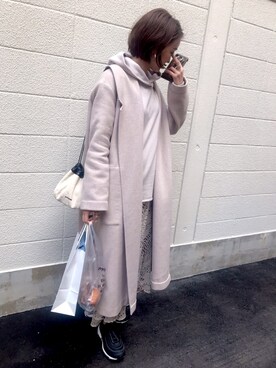 DouDou_serikaさん（レディース・167cm）の冬コーディネート