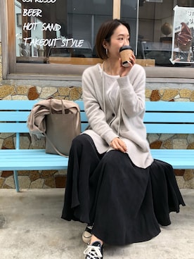 DouDou_serikaさん(レディース・167cm)の冬コーディネート