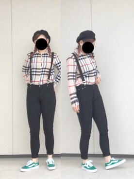 「JET LAG（ジェットラグ）のアイテム」を使った、SAYAYANさん（レディース・158cm）の春コーディネート