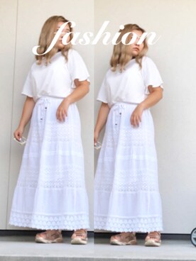 「ALDO（アルド）のアイテム（サンダル）」を使った、SAYAYANさん（レディース・158cm）の秋コーディネート