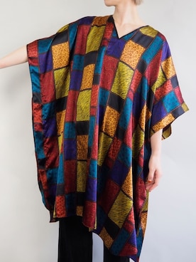 「VINTAGE（ヴィンテージ）のアイテム（ワンピース）」を使った、SZIMPATIKUS_stfさん（レディース・165cm）の夏コーディネート