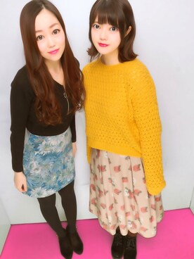 「刺繍」｜「アイテム（ブーティ）」を使った、Kumami.さん（レディース・165cm）の春コーディネート