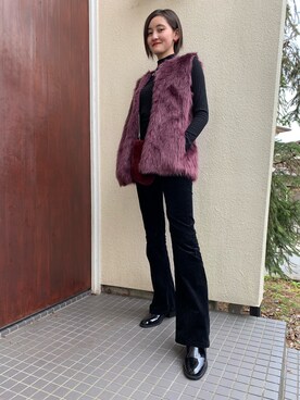 miaさん（レディース・164cm）の冬コーディネート