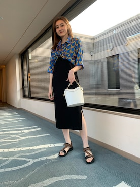 「アイテム（ワンピース/ドレス）」を使った、miaさん（レディース・164cm・10代）の夏コーディネート