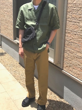 たろさん（メンズ・172cm）の夏コーディネート