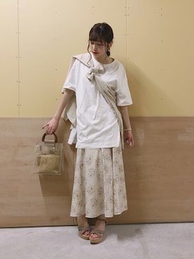 Rinaさん（レディース・165cm）の夏コーディネート