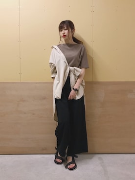 Rinaさん（レディース・165cm）の夏コーディネート