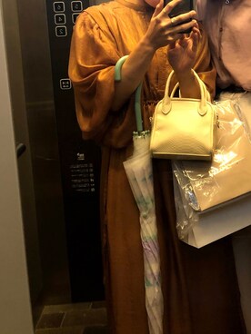 「AVAN LILY（アヴァンリリィ）のアイテム」を使った、kanaeさん（レディース・159cm）の冬コーディネート