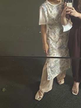 「AVAN LILY（アヴァンリリィ）のアイテム」を使った、kanaeさん（レディース・159cm）の冬コーディネート