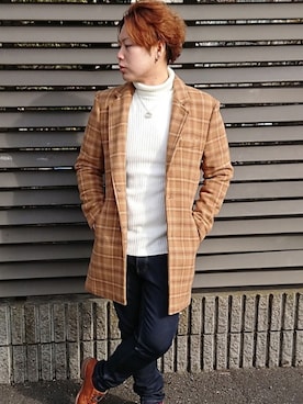 たけのりんさん（メンズ・172cm）の冬コーディネート