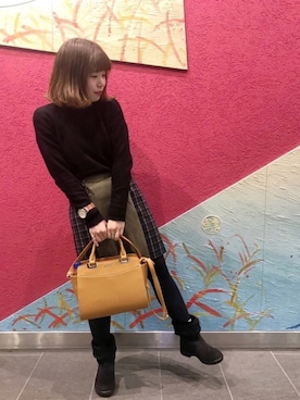 reina.さん（レディース・148cm）の冬コーディネート