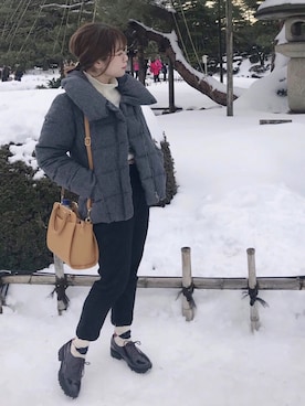 reina.さん（レディース・148cm）の冬コーディネート