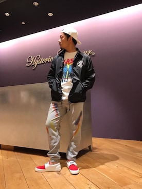 「ロック」｜DAISUKEさん（メンズ・174cm）の夏コーディネート