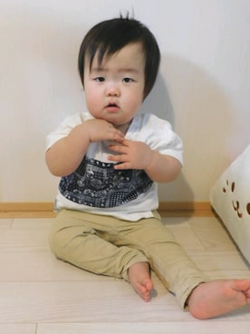 まろすけさん（キッズ・80cm）の春コーディネート