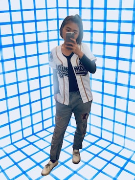 「Bobi（-）のアイテム」を使った、AnNiさん（レディース・158cm）の秋コーディネート