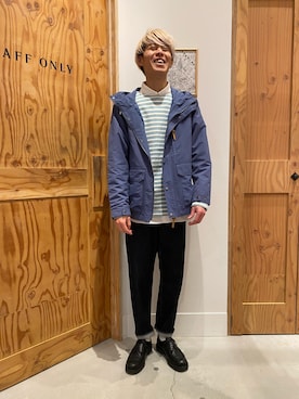 いっしーさん（メンズ・174cm）の冬コーディネート
