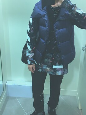 「JOHN LAWRENCE SULLIVAN accessory（ジョンローレンスサリバンアクセサリー）のアイテム」を使った、hirokiさん（メンズ・176cm）の秋コーディネート