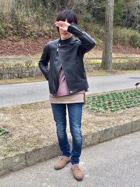 よねたむさん(メンズ・172cm)の冬コーディネート