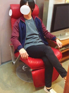 「UNITED ARROWS（ユナイテッドアローズ）のアイテム（ジャージ）」を使った、よねたむさん（メンズ・172cm）の春コーディネート