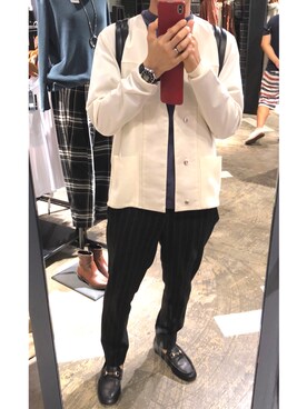 よねたむさん（メンズ・172cm）の秋コーディネート