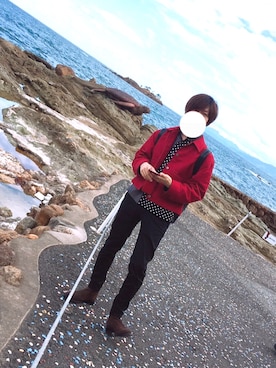 よねたむさん（メンズ・172cm）の秋コーディネート