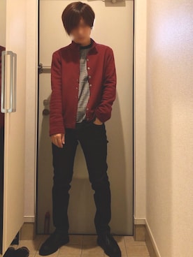 よねたむさん（メンズ・172cm）の秋コーディネート