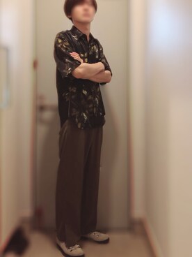 「PUBLIC TOKYO（パブリックトウキョウ）のアイテム（ブーツ）」を使った、よねたむさん（メンズ・172cm）の夏コーディネート