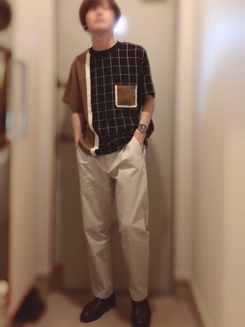 よねたむさん（メンズ・172cm）の夏コーディネート