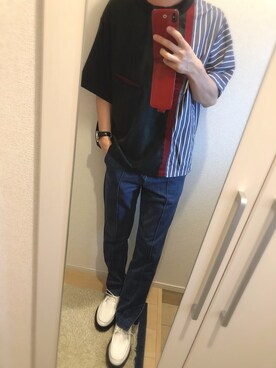 よねたむさん（メンズ・172cm）の夏コーディネート