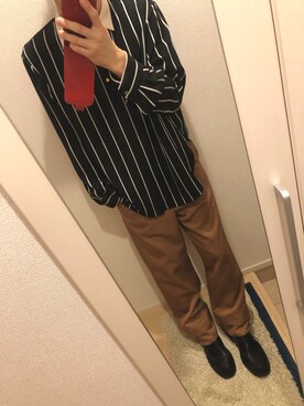 よねたむさん(メンズ・172cm)の秋コーディネート