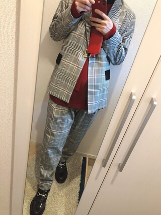 CULLNI（クルニ）の「タイロッケングレンチェックジャケット