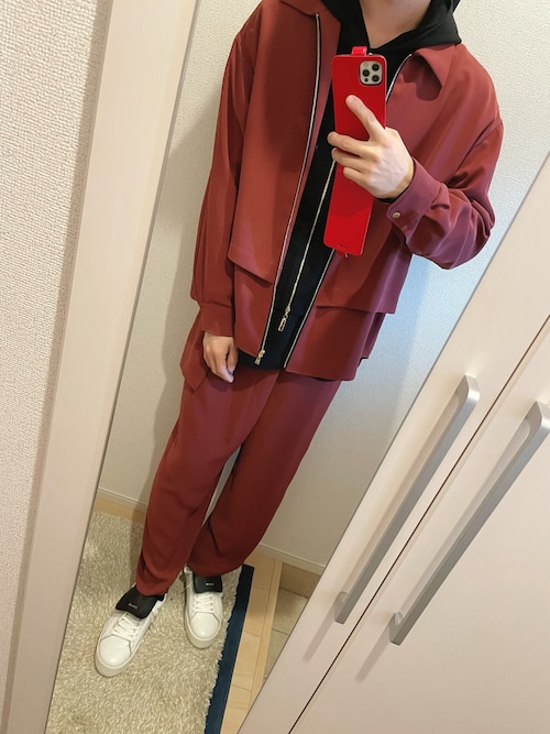 CULLNI（クルニ）の「レイヤードジップフードパーカ（パーカー）」 - WEAR